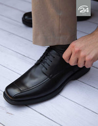 Zapatos Hombre Cuero 24 Flex Financial-0-51-Negro