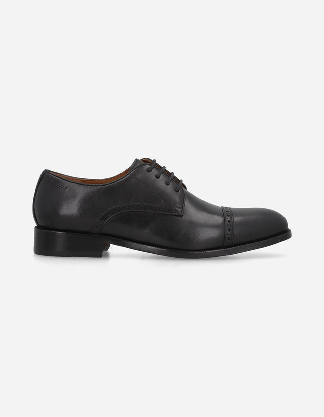 Zapatos Formal Hombre Suela Cuero Fintown-0-02 Negro