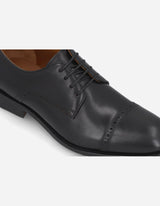 Zapatos Hombre Suela Cuero Fintown-0-02 Negro