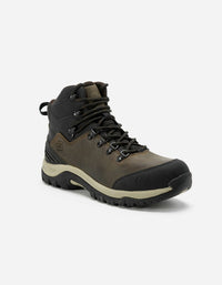 Botines Hombre Cuero Y Textil Outdoor Fiordo-6-23-Cafe1