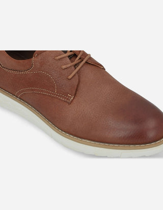 Zapatos Hombre Cuero Flandes-0-55 Brandy