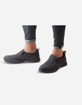 Zapatos Hombre Cuero Slip-On Forest-3-30-Negro