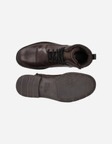 Botines Bototos Urbanos Hombre Cuero Fuse-6-21 Café Bullboxer