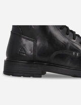 Botines Bototos Urbanos Hombre Cuero Fuse-6-21 Negro Bullboxer