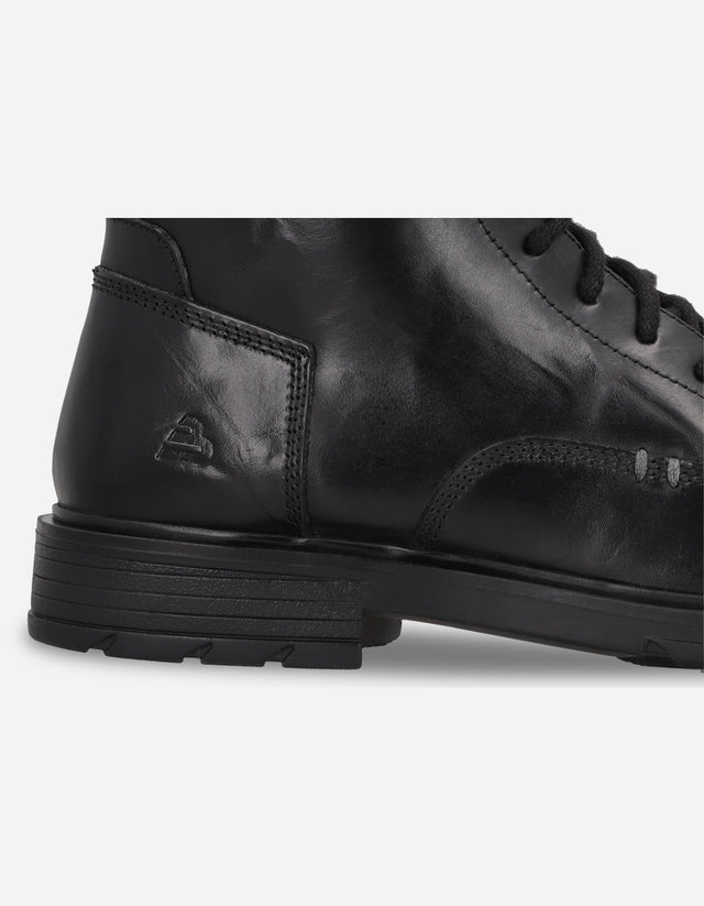 Botines Bototos Urbanos Hombre Cuero Fuse-6-21 Negro Bullboxer