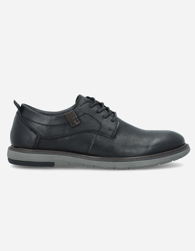 Zapatos Hombre Cuero Gand-0-48 Negro