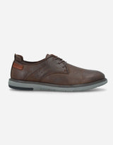 Zapatos Hombre Cuero Gand-0-50 Café