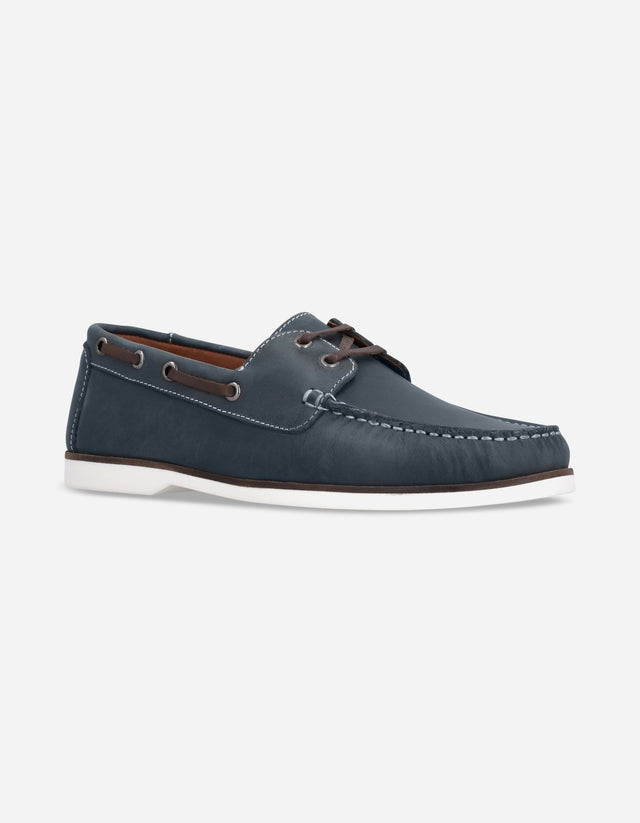 Zapatos Hombre Cuero Gava-0-11 Azul