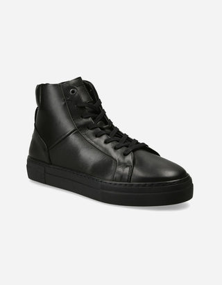 Bullboxer Zapatillas Hombre Caña Alta Cuero Glasgow-6-45 Negro
