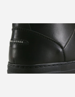 Bullboxer Zapatillas Hombre Caña Alta Cuero Glasgow-6-45 Negro