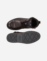 Botines Bototos Urbanos Hombre Cuero Grain-6-21 Café Bullboxer