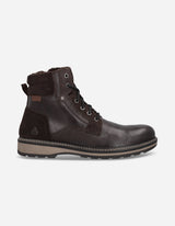 Botines Bototos Urbanos Hombre Cuero Grain-6-22 Café Bullboxer