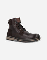Botines Bototos Urbanos Hombre Cuero Grain-6-22 Café Bullboxer