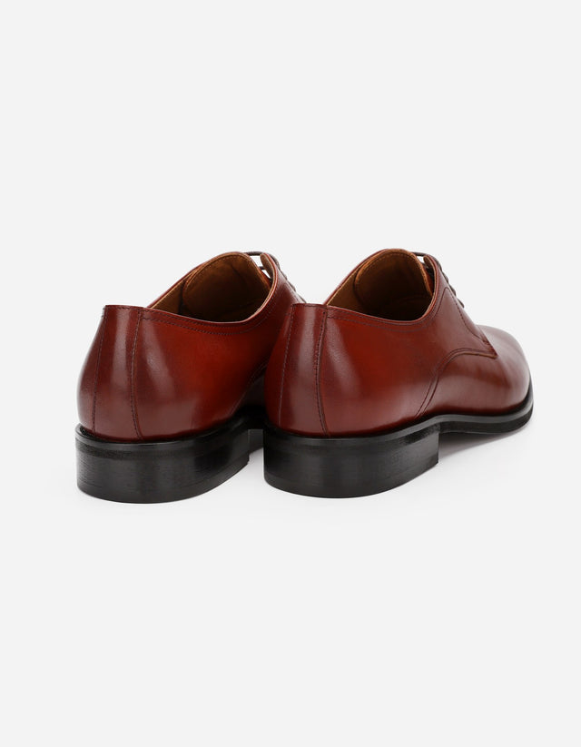 Zapatos Hombre Cordones Cuero Granier-0-86 Café B
