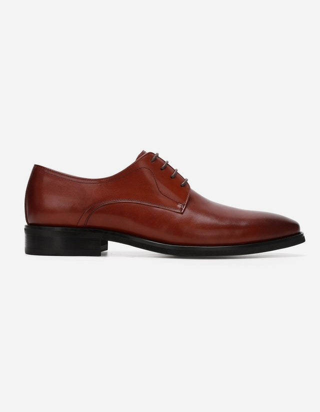Zapatos Hombre Cordones Cuero Granier-0-86 Café