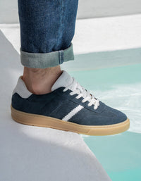 Zapatillas Hombre Cuero Gregory-0-54 Azul