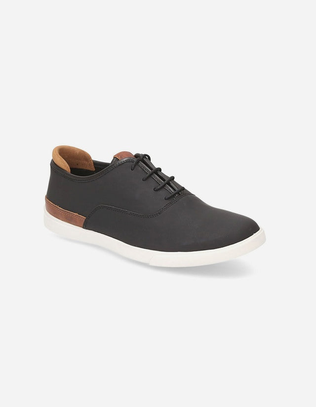 Zapatos Hombre Cuero Grommet-0-10-Negro