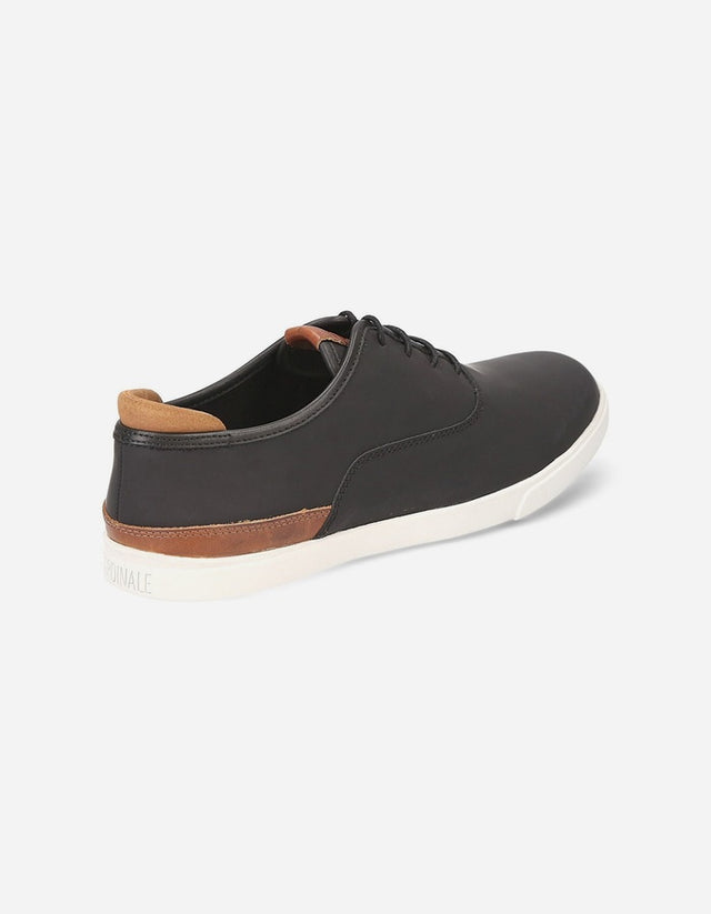 Zapatos Hombre Cuero Grommet-0-10-Negro