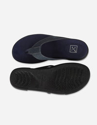 Sandalias Hombre Cuero Hakuna-9-07 Azul