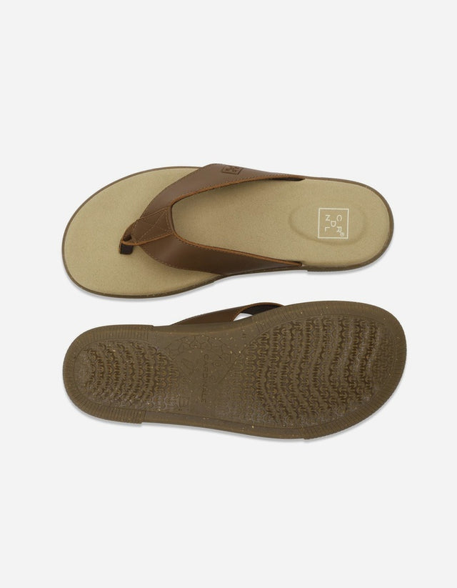 Sandalias Hombre Cuero Hakuna-9-08 Brandy