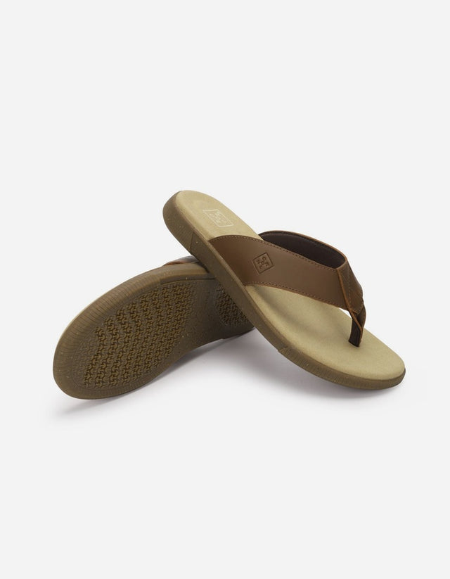 Sandalias Hombre Cuero Hakuna-9-08 Brandy