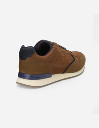 Zapatillas Hombre Cuero Harford-0-07 Brandy