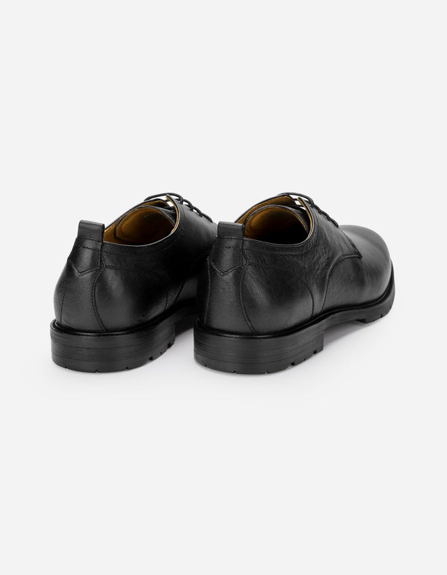 Zapatos Hombre Cuero Harrow-0-02 Negro