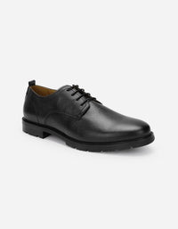 Zapatos Hombre Cuero Harrow-0-02 Negro