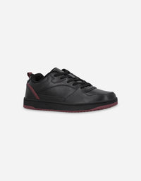 Zapatos Zapatillas Escolares Hombre Cuero Hobbs-0-01 Negro