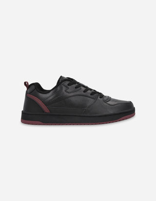 Zapatos Zapatillas Escolares Hombre Cuero Hobbs-0-01 Negro