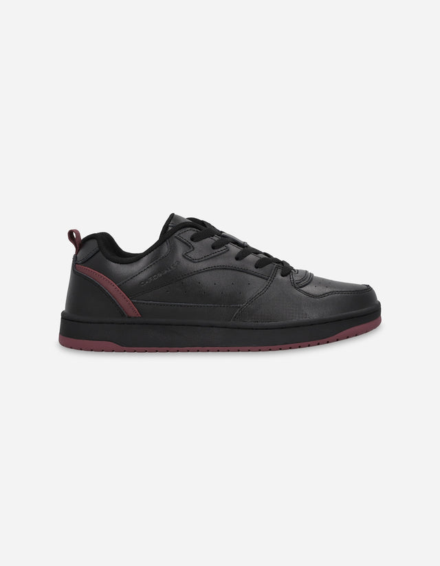 Zapatos Zapatillas Escolares Hombre Cuero Hobbs-0-01 Negro