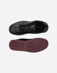 Zapatos Zapatillas Escolares Hombre Cuero Hobbs-0-01 Negro