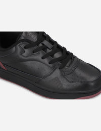 Zapatos Zapatillas Escolares Hombre Cuero Hobbs-0-01 Negro