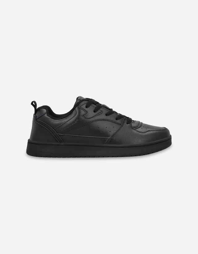 Zapatos Zapatillas Escolares Hombre Cuero Hobbs-0-01 Negro B