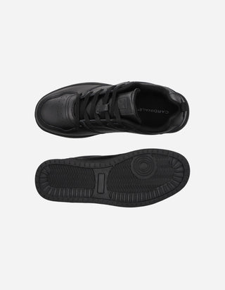 Zapatos Zapatillas Escolares Hombre Cuero Hobbs-0-01 Negro B
