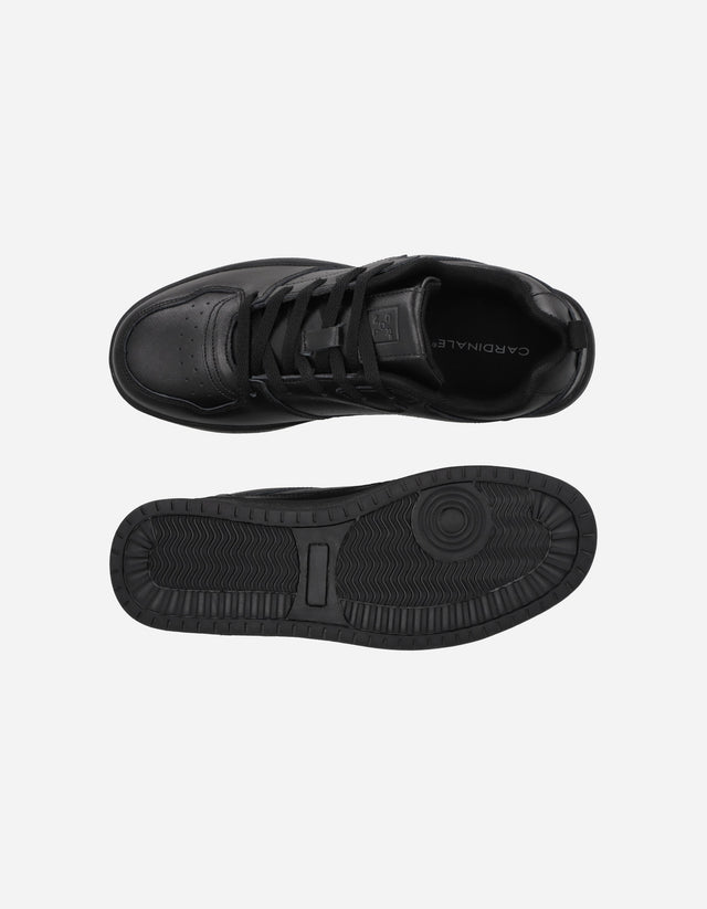 Zapatos Zapatillas Escolares Hombre Cuero Hobbs-0-01 Negro B