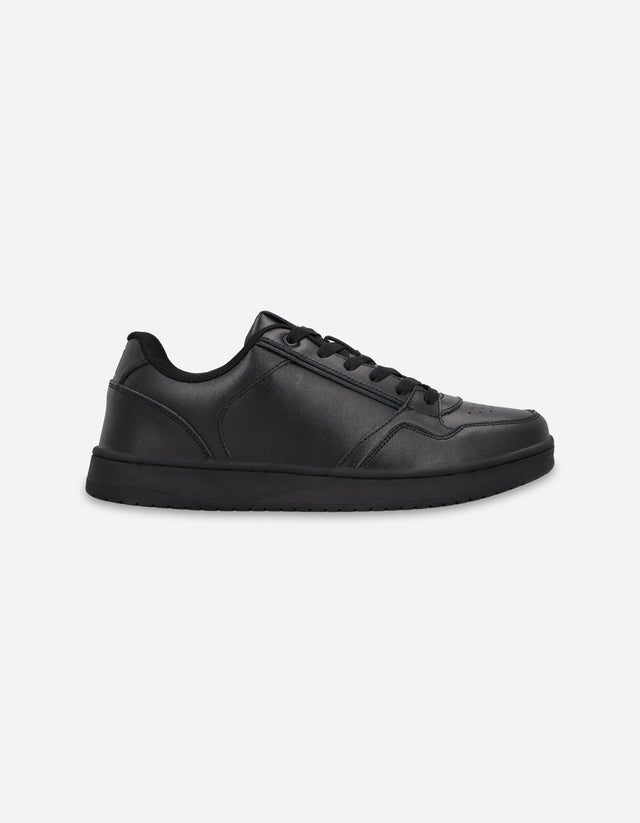 Zapatos Zapatillas Escolares Hombre Cuero Hobbs-0-02 Negro