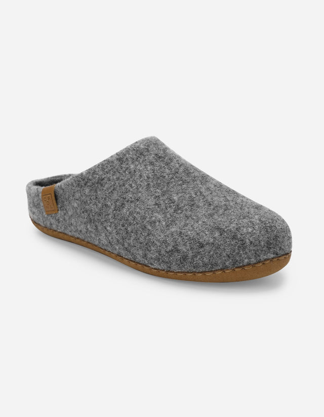 Pantuflas Hombre Textil Hovel-2-01 Gris