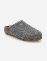 Pantuflas Hombre Textil Hovel-2-01 Gris