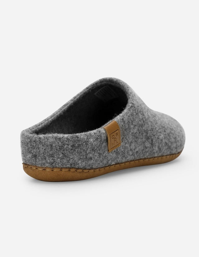 Pantuflas Hombre Textil Hovel-2-01 Gris