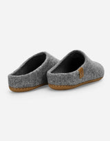 Pantuflas Hombre Textil Hovel-2-01 Gris