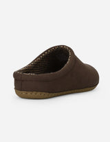 Pantuflas Hombre Textil Hovel-2-02 Café
