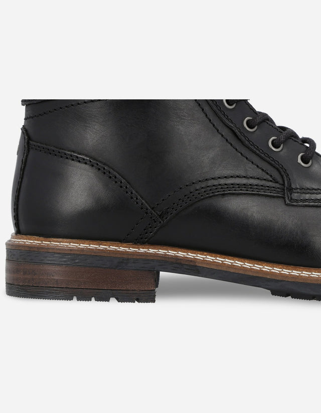 Botines Formal Casual Hombre Cuero Joni Negro