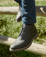 Botines Hombre Cuero Kensington-6-02 Negro