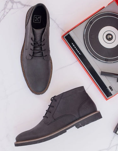 Botines Hombre Cuero Kensington-6-02 Negro