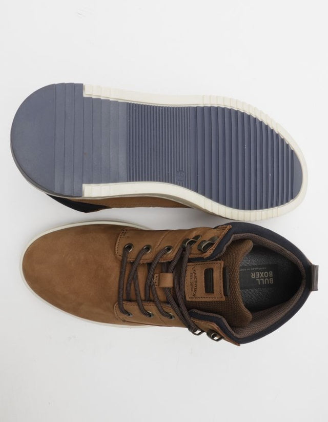 Bullboxer Zapatillas Hombre Cuero Keswick-6-76 Brandy