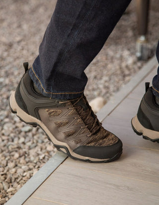 Zapatillas Hombre Cuero Kwest-0-04 Taupé