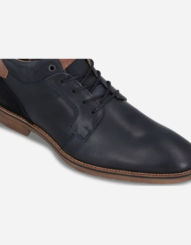 Bullboxer Botines Hombre Cuero Laeken-6-65 Azul