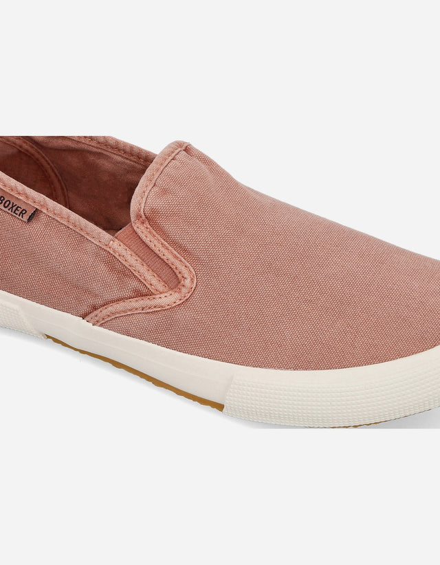 Zapatillas Slip-On Hombre Textil Lanzarote Rosa Bullboxer