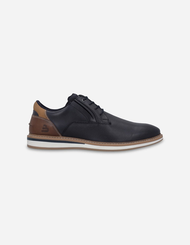 Bullboxer Zapatos Hombre Cuero Laren-0-01 Azul